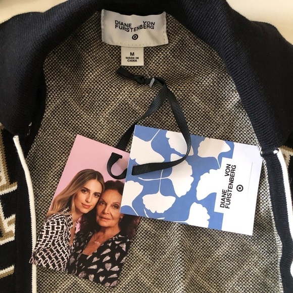 Diane Von Furstenberg Target Sleeveless Vintage Weave Sweaterknit Midi Wrap Dres - Picture 11 of 14